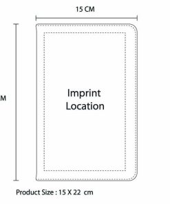 Notebook with leather cover, 19 Stylish A5 Leather Corporate Printed Notebooks Image 8