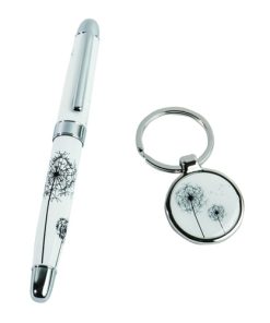 Promotional Metal Pen Keychain Gift Set 9 Promotional Luxury Pen & Metal Keychain Gift Set Image 2