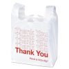 Plastic Thank You Bags Wholesale 2 Plastic Thank You Bags Bulk