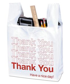 Plastic Thank You Bags Bulk Image 1