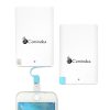 Customizable Power Bank with Built-In Cables 1 Promotional Credit Card Power Bank With Cable