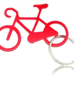 Bicycle Keyring With Bottle Opener Image 1