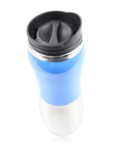 450ML Curve Steel Bottom Travel Mug Image 1