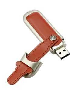 2GB Leather Flash Drive Image 1