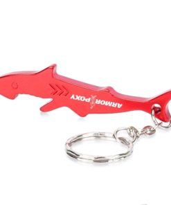 Shark Shaped Bottle Opener Keyring