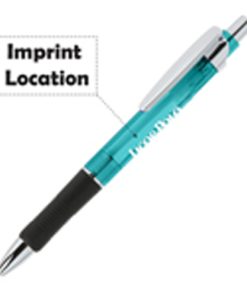 Slim Click Translucent Pen 11 Translucent Slim Ballpoint Pen Image 4