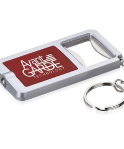Led Light Bottle Opener Keychain