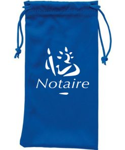 Polyester Sunglass Drawstring Pouch Image 1