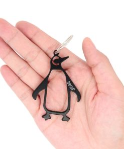 Penguin Key Chain Bottle Opener 16 Penguin Shaped Opener with Keychain Image 4