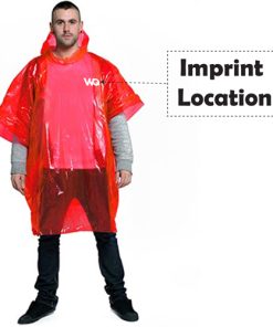 Disposable Rain Ponchos 19 Disposable Emergency Poncho Image 8