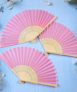 Bamboo Hand Fan 13 Handheld Folding Bamboo Fans Image 4
