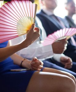 Bamboo Hand Fan 14 Handheld Folding Bamboo Fans Image 5