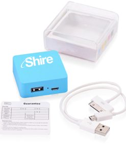 Micro USB Cell Phone Portable Power Banks 12 Branded Mini Power Bank With Micro USB Cable Image 2