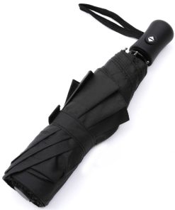 Windproof Umbrella Auto Open Close 16 Automatic Open And Close Folding Umbrella Image 3