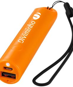 Personalized Powerbank 10 Personalized Mini Power Bank With Lanyard Image 2