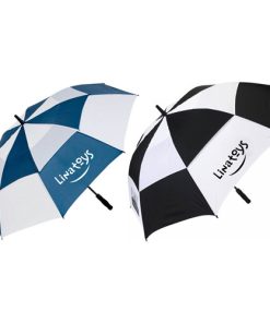 Dual Color Vented Golf Umbrella Image 1
