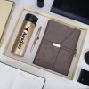 3Pcs Set Thermos Cup with Pen Notebook Gift Box 1 Corporate Notebook, Pen & Thermos Gift Set