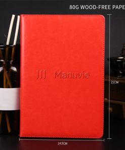 A5 Size PU Leather Diary Pen Set with Vaccum Bottle 14 A5 Size PU Leather Diary & Pen Set with Vaccum Bottle Image 3