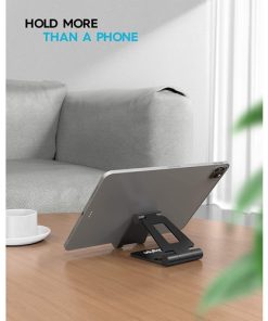 Dual Folding Cell Phone Stand 12 Wholesale Foldable Cradle Dock Phone Holder Image 3