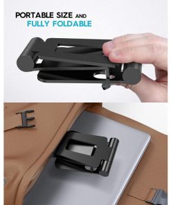 Dual Folding Cell Phone Stand 13 Wholesale Foldable Cradle Dock Phone Holder Image 4