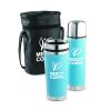 Leatherette Tumbler Vacuum Bottle Set 2 Leatherette Tumbler & Vaccum Bottle Set