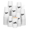 16 Oz Paper Cups 1 16 oz. Disposable White Paper Hot Cups