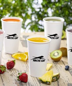 16 Oz Paper Cups 11 16 oz. Disposable White Paper Hot Cups Image 3