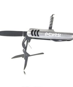 7-Tool Multifunction Stainless Steel Pocket Knife Image 1