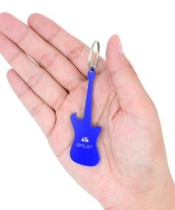 Guitar Bottle Opener 11 Electric Guitar Shape Opener Keychain Image 2