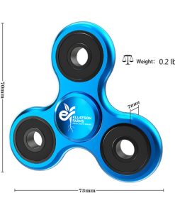 Promotional Metal Fidget Spinners 15 Custom Metal Aluminum Fidget Spinner Image 5
