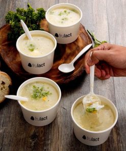 12 oz White Ice Cream Cups 13 12 oz Ice Cream Paper Cups Image 4