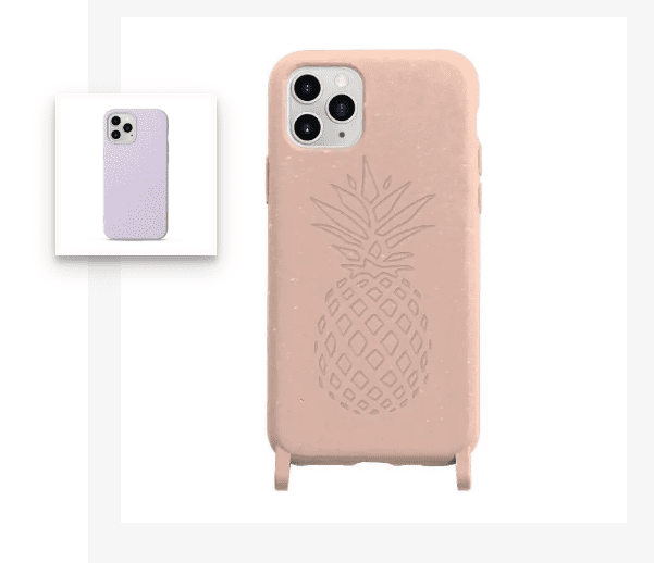 도매 맞춤 전화 케이스 10 Eco friendly Compostable Phone Cases with Engraved Pattern