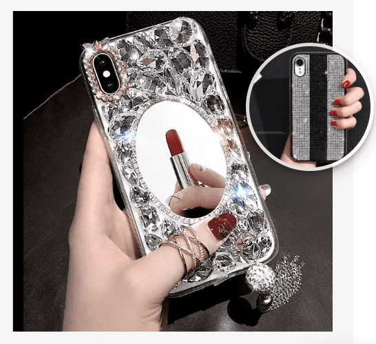 도매 맞춤 전화 케이스 6 Glitter Rhinestone Phone Cases