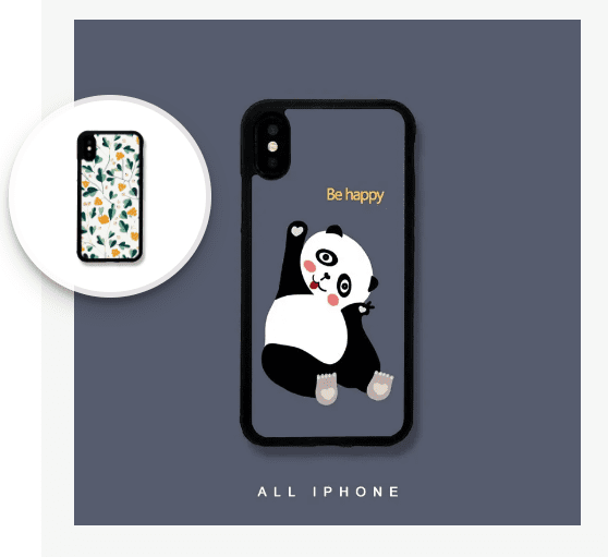 도매 맞춤 전화 케이스 1 Hybrid Phone Cases with Sublimation Print
