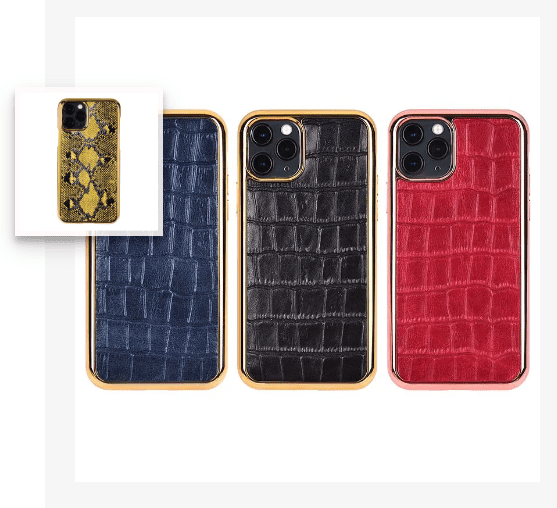 도매 맞춤 전화 케이스 14 Premium Genuine Leather Phone Cases