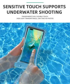 جراب هاتف عالمي مقاوم للماء 26 anker universal waterproof case ipx8 waterproof phone pouch dry bag 2 12