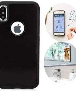 Revolutionize Your Smartphone Experience with Wholesale Anti-Gravity iPhone Cases from China 10 anti gravity iphone case sticking to a glass surface 1