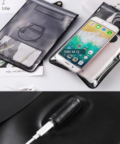 حالة مقاومة للماء مع مقبس الصوت 16 boom audio waterproof cell phone case 12