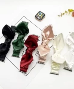 Bad Bunny Apple Watch Band: Wholesale Elegance from China 16 bulk elastic scrunchie apple watch bands e28093 satin bunny ear