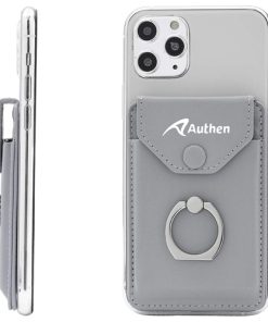 Custom Cell Phone Card Holder with Ring Grip