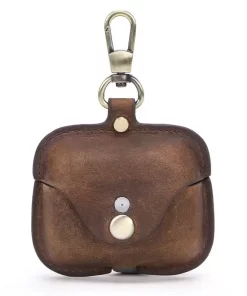 Elevate Your Style with Wholesale Vintage Leather AirPods Pro Case 15 camel vintage leather airpods pro case