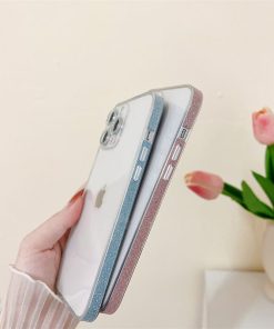 حالات الهاتف الخليوي الموزعين بالجملة الجانب واضح حالة الهاتف سباركلي 43 cell phone sanitizer case wholesale distributor 1