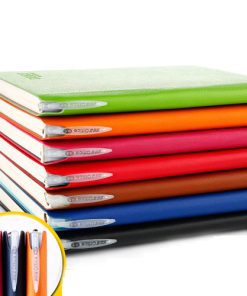 Leather Calendar Daily Weekly Planner Image 1