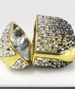 Elevate Style with Wholesale Rhinestone Airpods Case 19 chic and bling gradient purple airpods 1st 2nd gen case