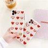 Capas de telefone fofas para iPhone 11 no atacado na China 1 chic red heart iphone 11 case 4