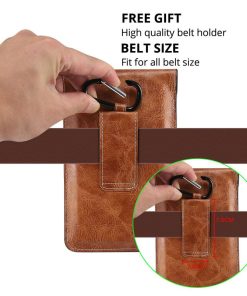 جراب هاتف قابل للطي مع حلقة حزام 37 custom leather phone cases wholesale 1