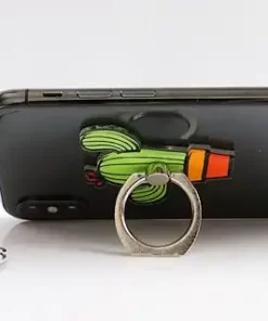 Elevate Style with Cute Cactus Phone Ring Grip – Wholesale Custom from China 9 custom phone grip cute cactus ring stand