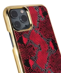 Luxury Genuine Leather Snake Skin iPhone Case Wholesale China 13 customizable leather iphone case