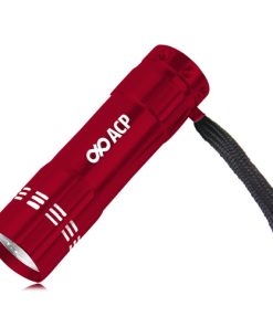 Branded 9 LED Aluminum Alloy Torch