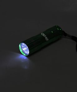 9 LED Aluminum Flashlight 18 Branded 9 LED Aluminum Alloy Torch Image 3